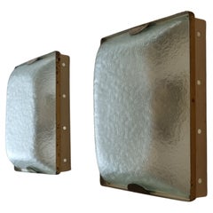 Mod. 1938 wall sconces produced by Fontana Arte 1968