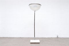 1970's Mod 'Town Hall' Floor Lamp with Marble Base