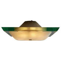Mod. 1990 Flushmount by Max Ingrand for Fontana Arte