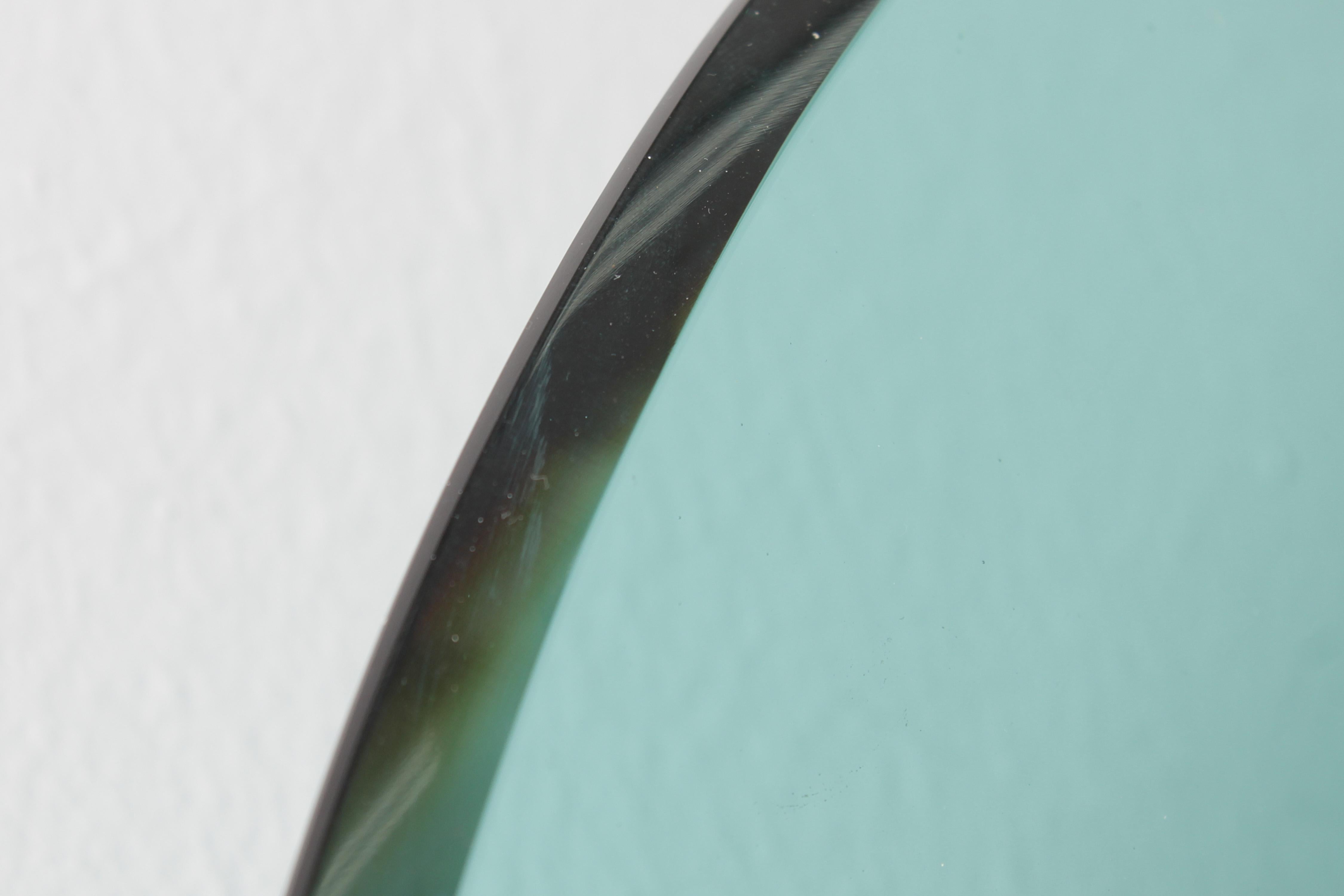 Ovaler Nile-Glasspiegel mod. 2085 von Max Ingrand für Fontana Arte, Italien, 60er Jahre 8
