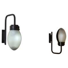 Mod. 3052 Ochetta wall lamps designed by F. Albini & F. Helg for Arteluce 1963