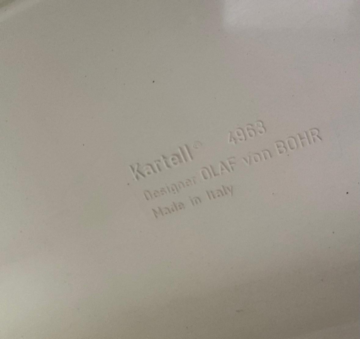 20th Century Mod. 4963 Chest of Drawers by Olaf Von Bohr for Kartell, Italy 1970’s For Sale