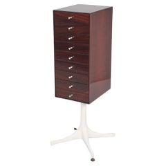Mod. "5517" by G. Nelson for H. Miller Vertical Chest of Drawers USA 50s