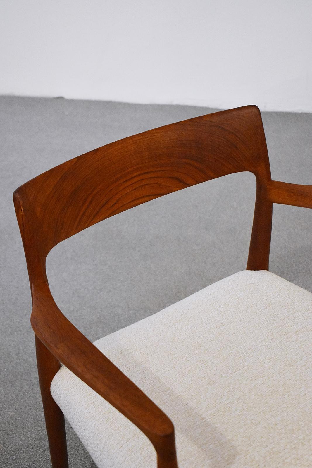 Mod. 57 Armchair by Niels Otto Möller for J. L Mollers, 1960s In Good Condition In Debrecen-Pallag, HU