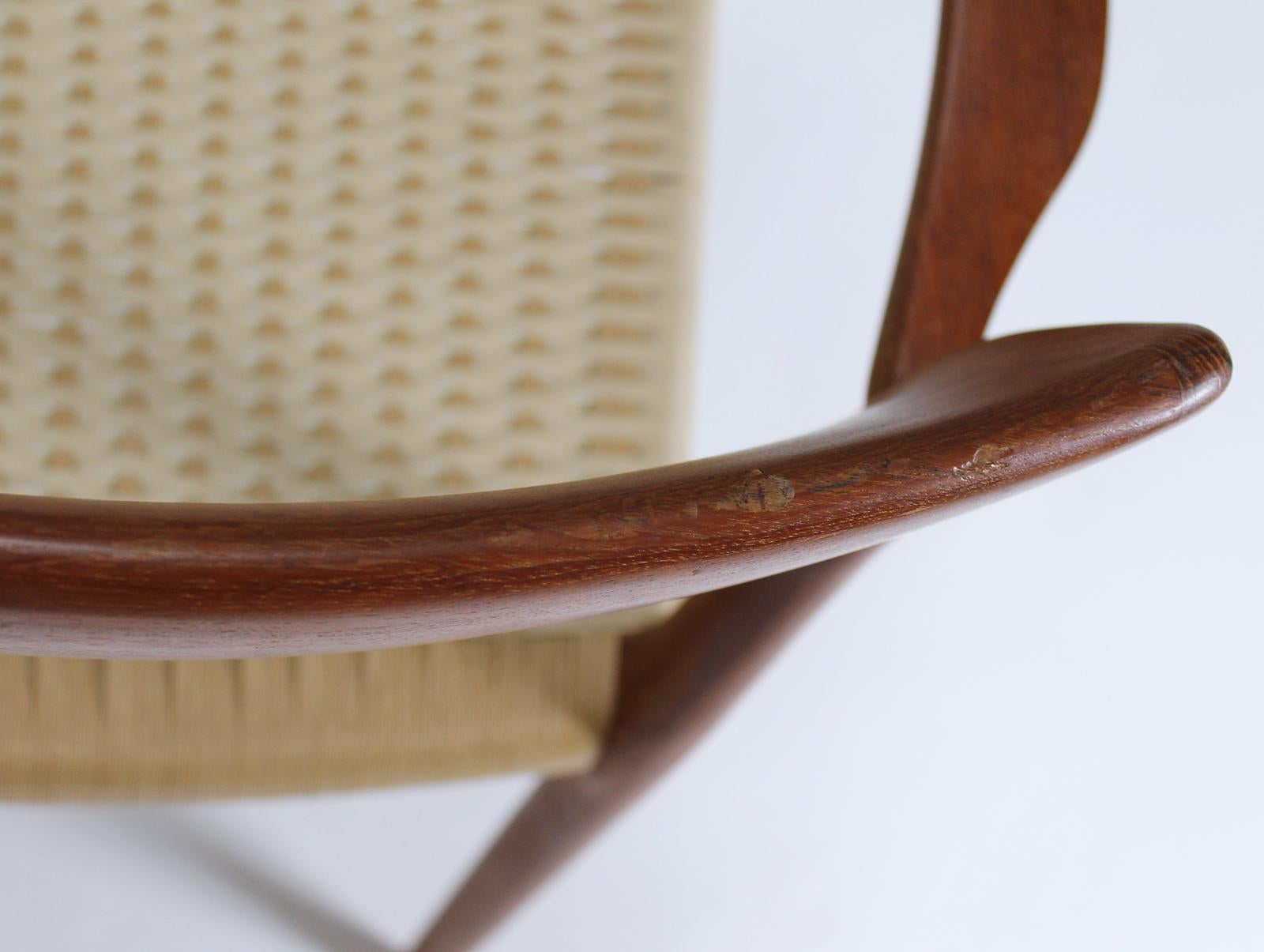 Mod. 57 Teak Armchair by Niels Otto Möller for J. L Mollers, 1960s 5