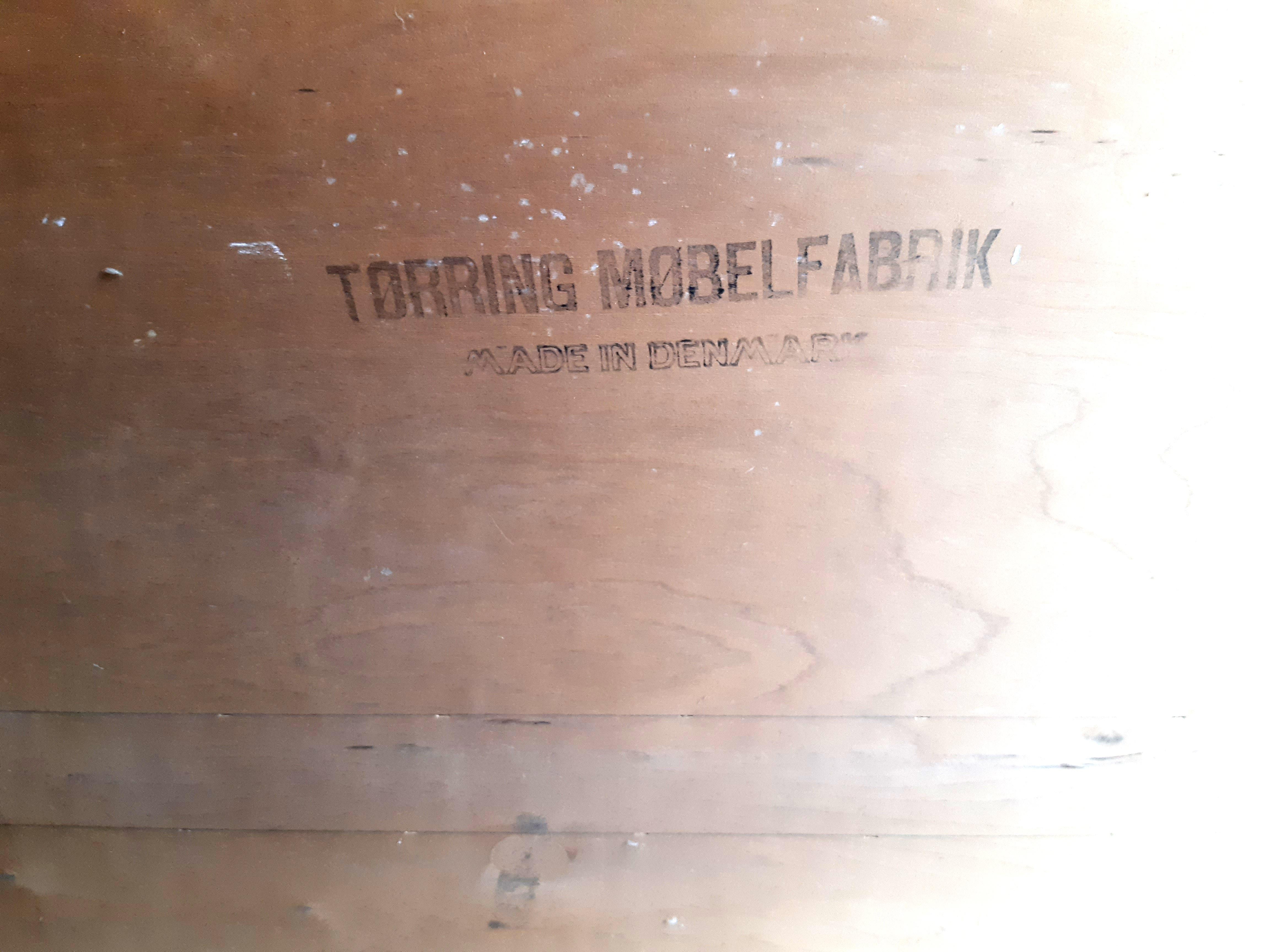 Mod. 63 Sekretär Schreibtisch Teak Kai Kristiansen HNJ Møbel / Tørring Møbelfabr en vente 4