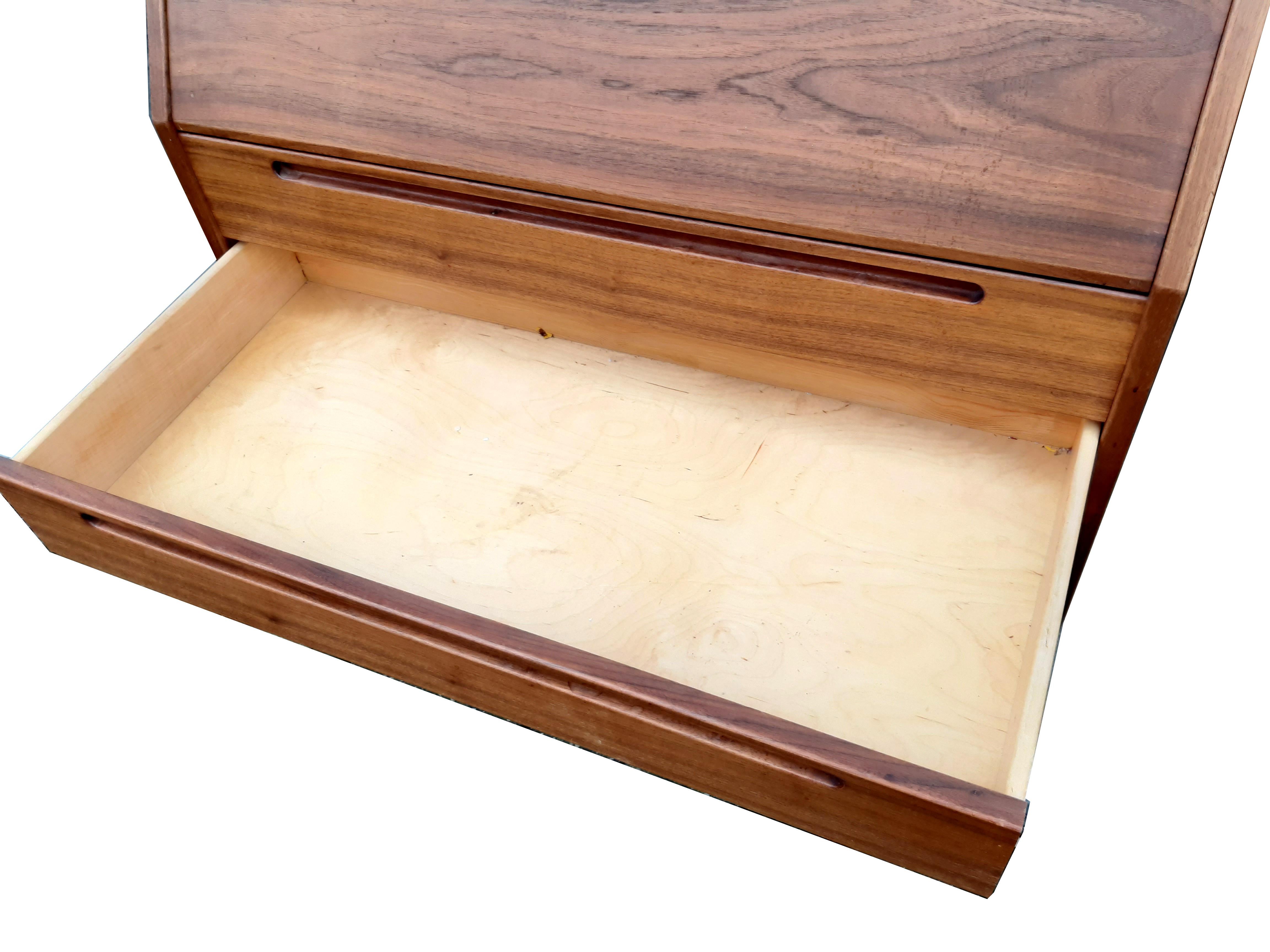 Mod. 63 Sekretär Schreibtisch Teak Kai Kristiansen HNJ Møbel / Tørring Møbelfabr en vente 2