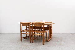 MOD 70's Memphis Style Oak Dining Set