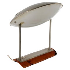 mod. 8050 by Stilnovo Adjustable Table Lamp made of Metal and Plexi 1960s Italy