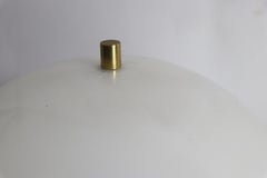 Mod Architectural Brass and Plastic Table Lamp Att. to Thurston for Lightolier