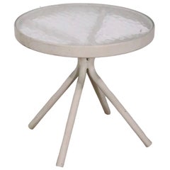 Mod Design Patio Poolside Garden Table in the style of Brown Jordan c 1970/1980s