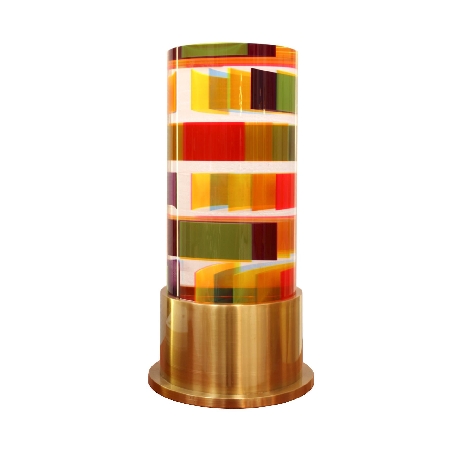 Contemporary Mod Dna Italian Table Lamp Designed by Superego Studio For Sale