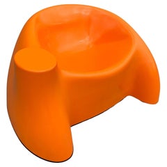 Mod.-Skulptur-Loungesessel „Castle Chair“ aus Glasfaser von Wendell Castle