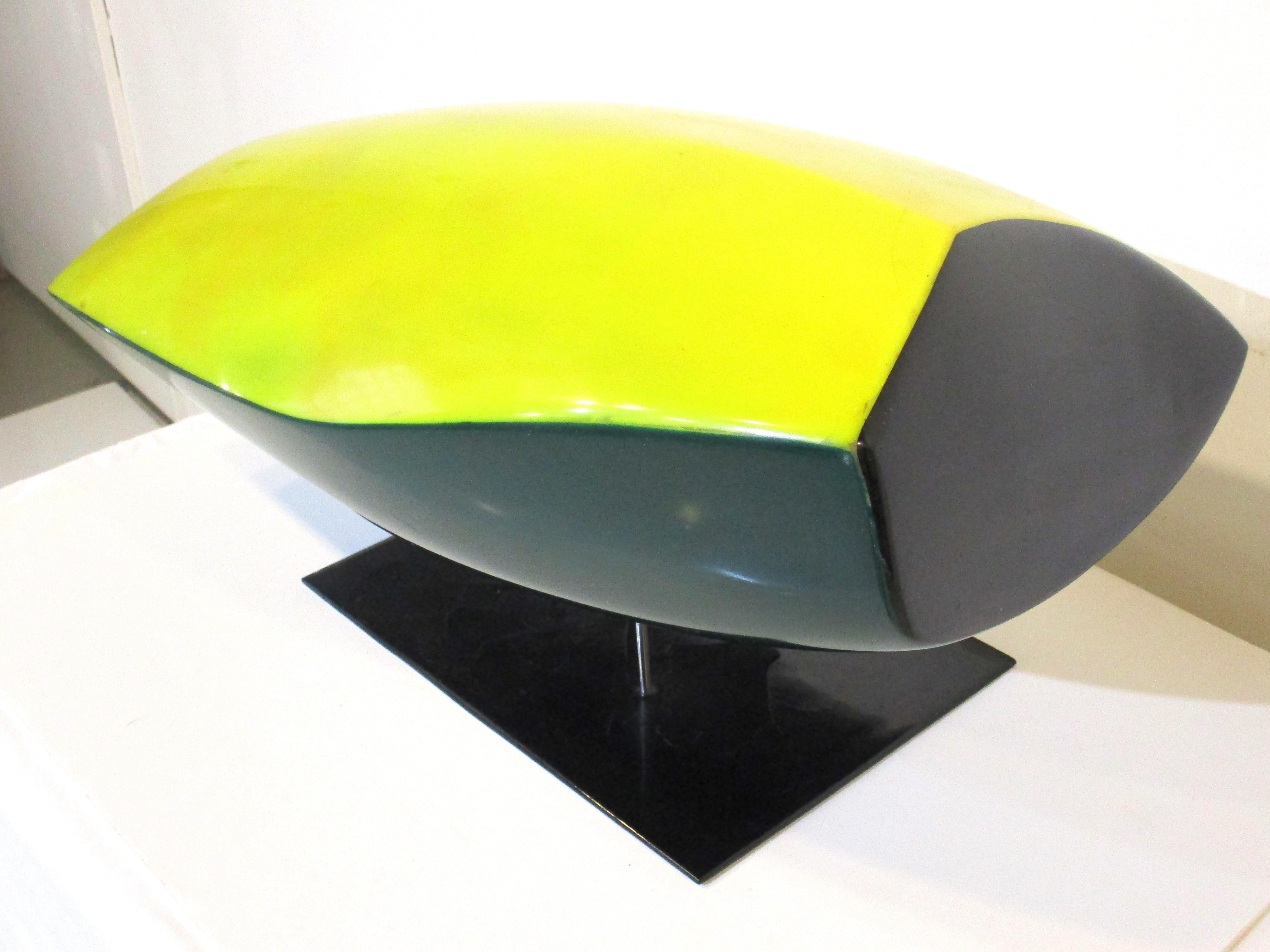 20th Century Mod Fiberglass Sculpture by Lawrence Glasson