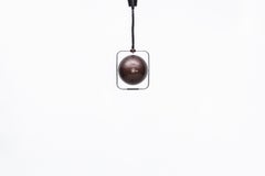 MOD Maroon Metallic Gepo Globus-Anhänger mit verstellbarer Höhe und Kante