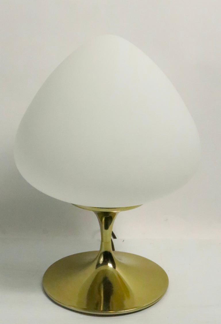 Mod Gold Base Table Lamp by Bill Curry 3