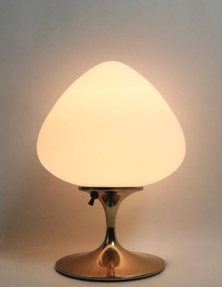 Mod Gold Base Table Lamp by Bill Curry 2