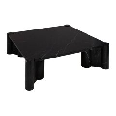 Mod Jumbo Marble Italian Coffee Table Designed By Gae Aulenti For Knoll 1960s