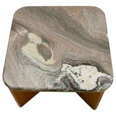 Mod Marble-Top End Table by Bendixen