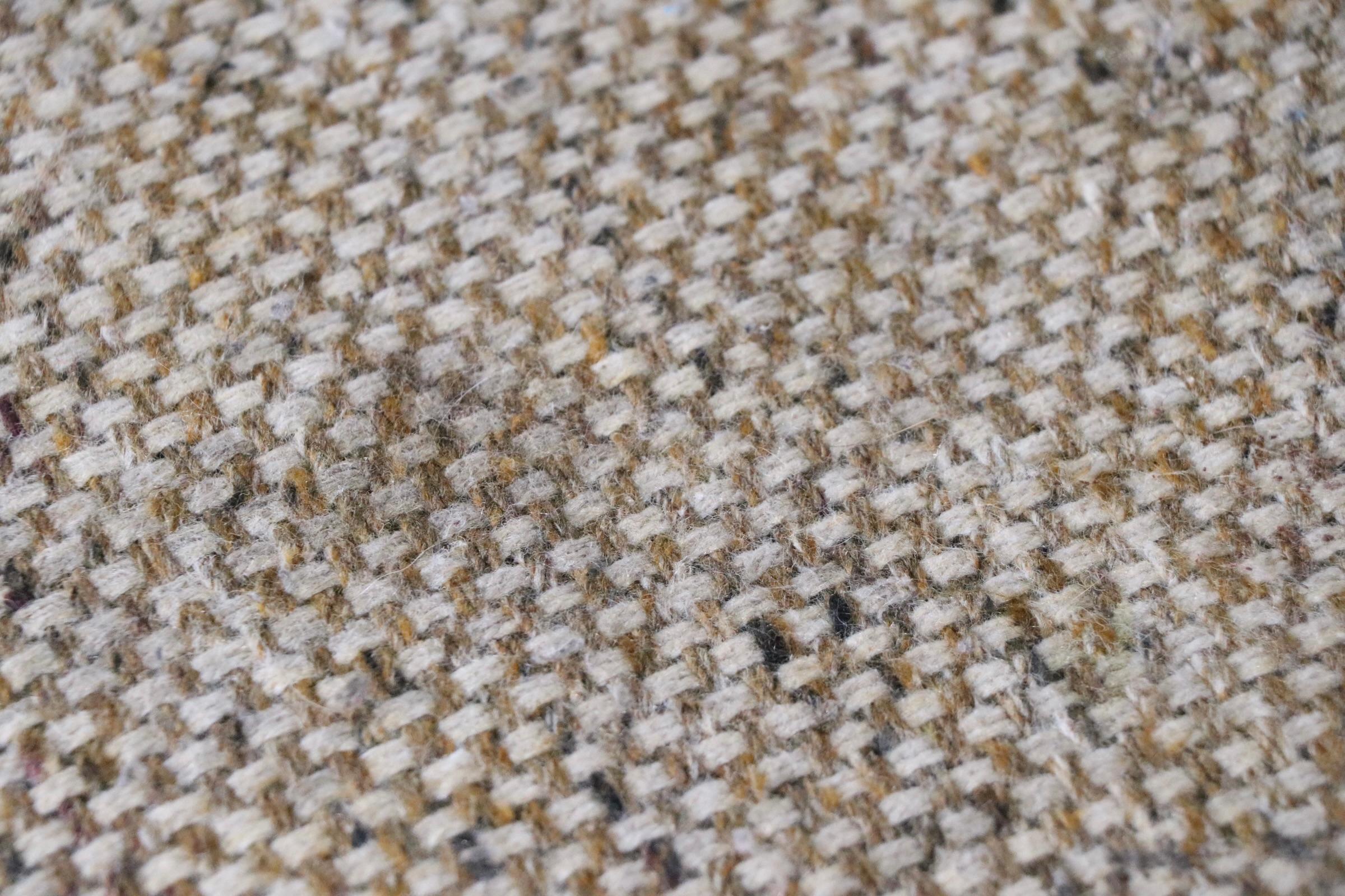 Mod Pod Sofa by Overman in Original Tweed Fabric, circa 1960s - 1970s 1