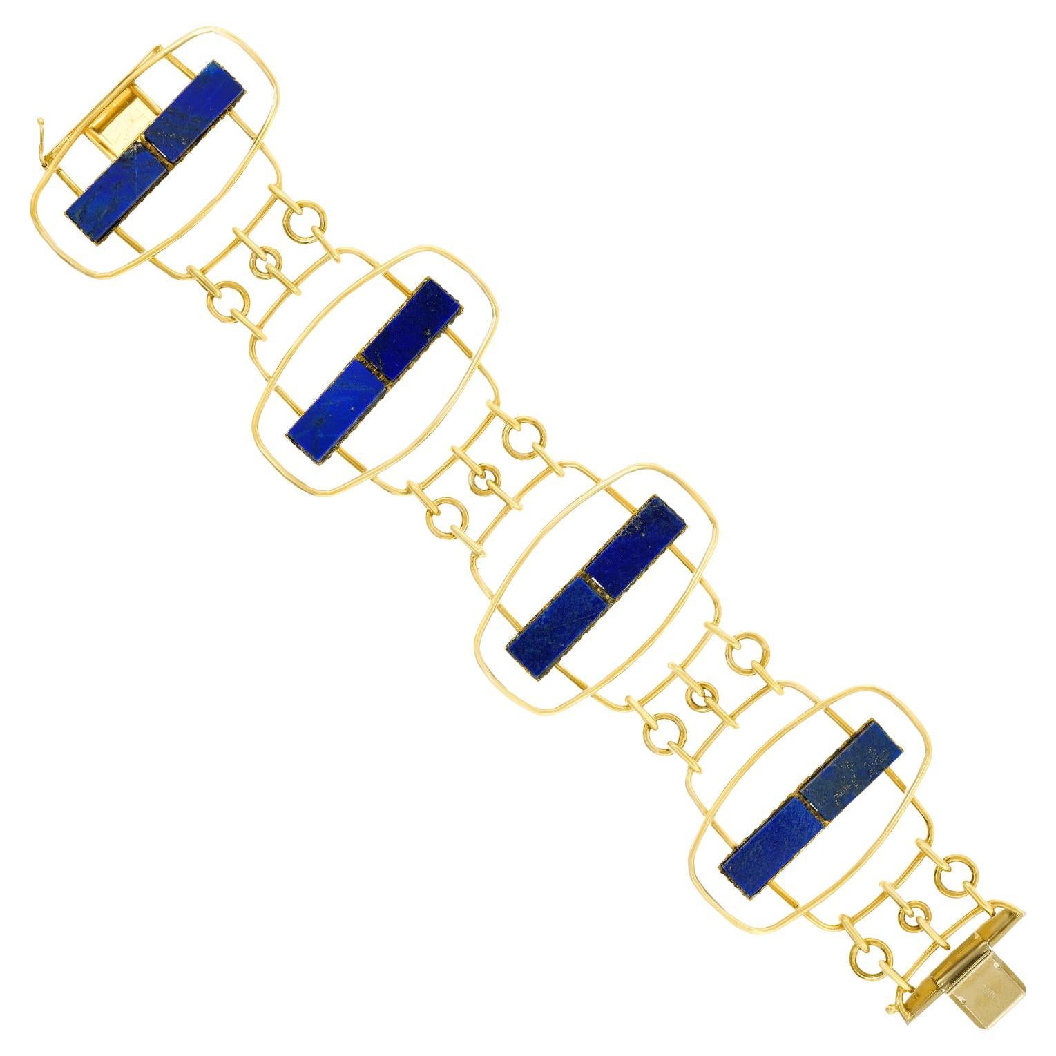 Mod Sixties Gold Bracelet