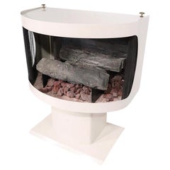 Chimenea «Mod Space Age Metal» de Mastercraft Metal Inc.