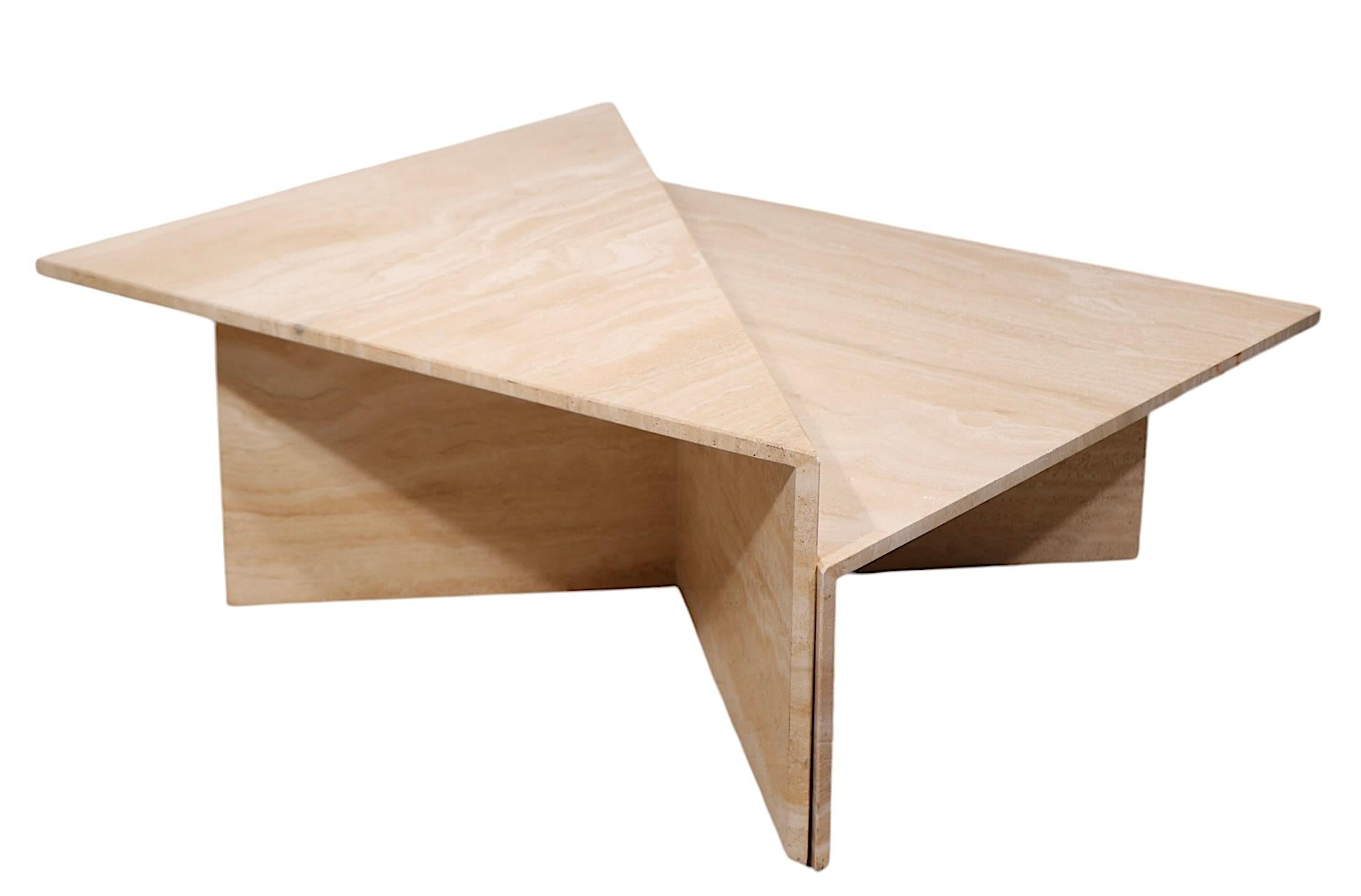 Table basse Up & Up & Up Mod fabriquée en Italie vers 1970 en vente 5