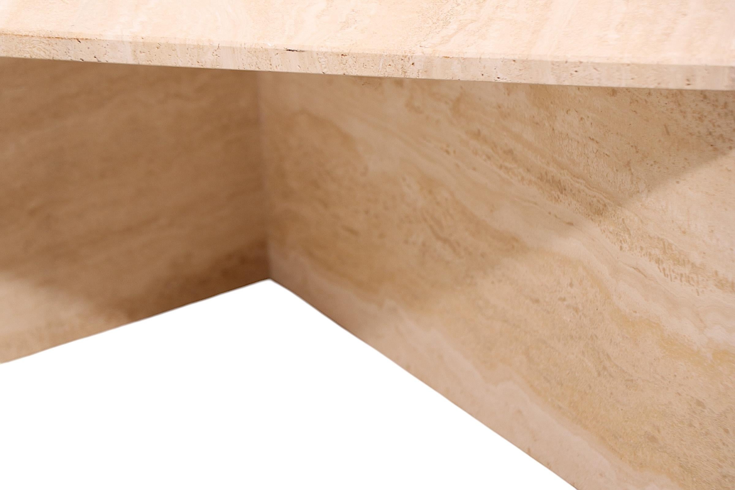 Fin du 20e siècle Table basse Up & Up & Up Mod fabriquée en Italie vers 1970 en vente