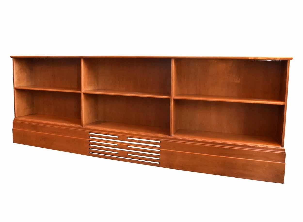 Mid-Century Modern Mod Walnut Bookcase