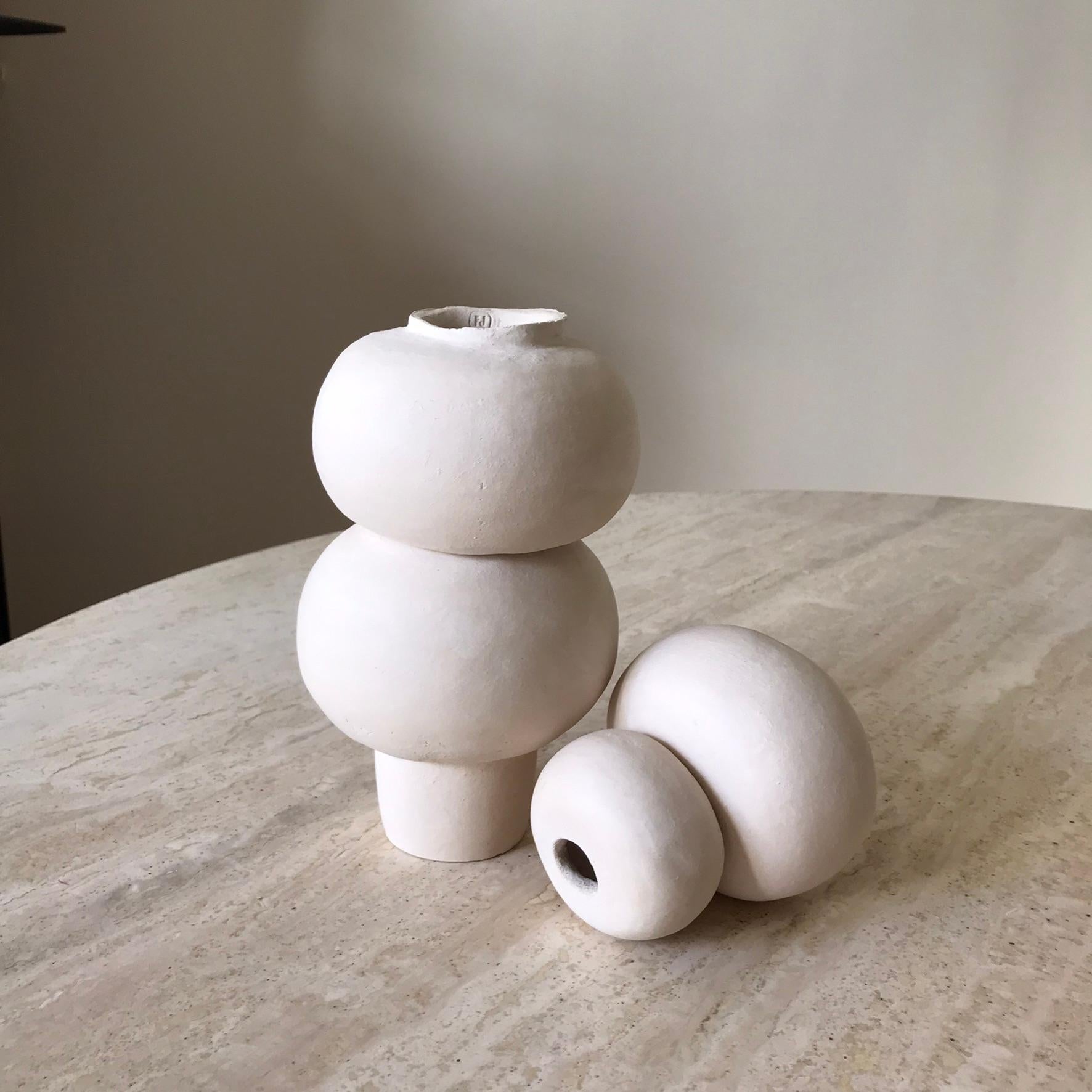 Post-Modern Modder Broke, Not Broken Ceramic Sculpture by Françoise Jeffrey