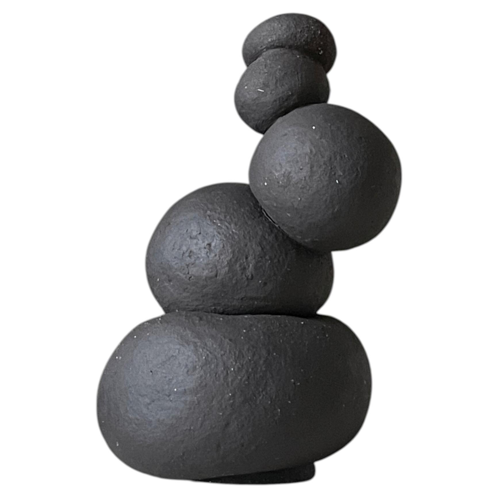 Modder Dancing Through The Doubts Ceramic Sculpture by Françoise Jeffrey For Sale