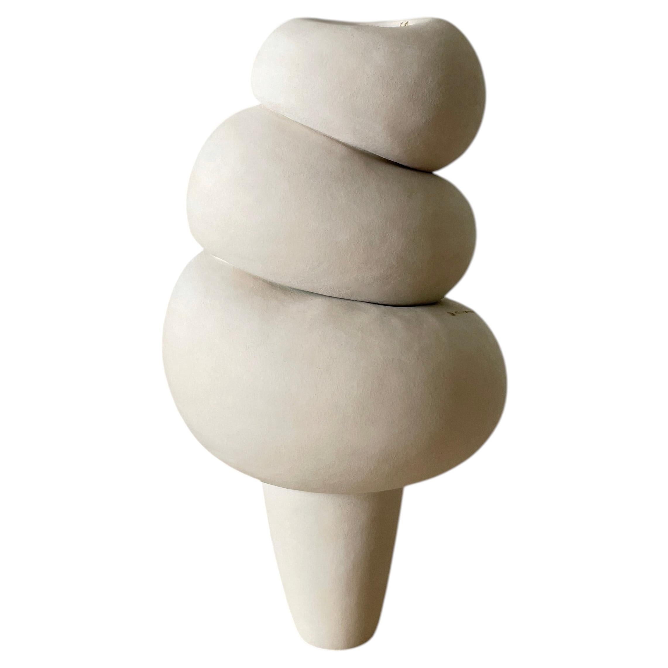 Modder Inner Peace Ceramic Sculpture by Françoise Jeffrey