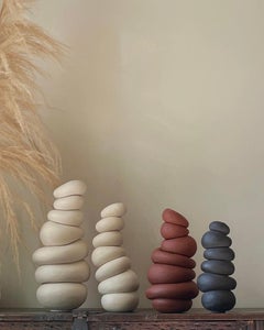 Escultura de cerámica Modder Keep Flowing de Françoise Jeffrey