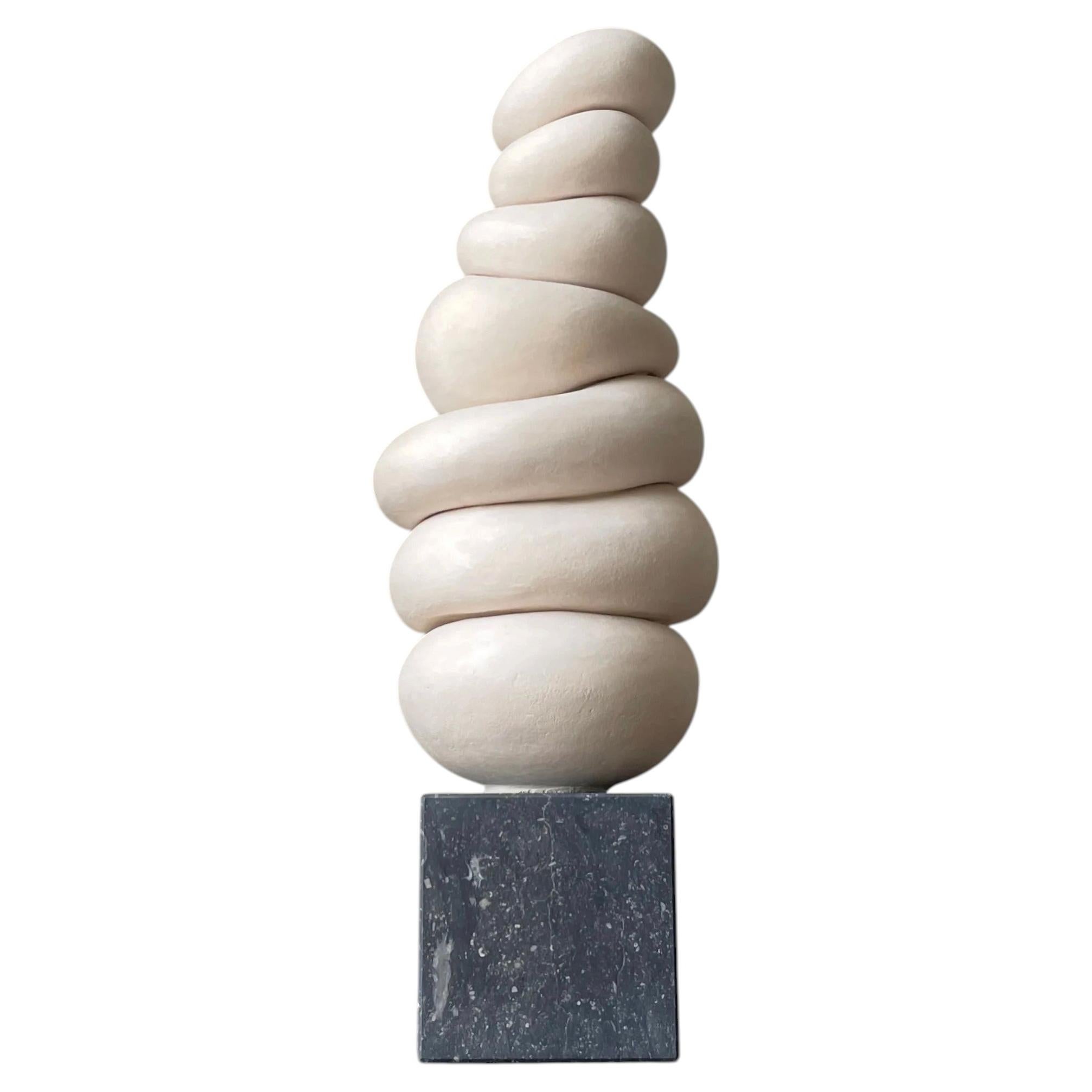 Modder Keep Flowing Ceramic Sculpture by Françoise Jeffrey