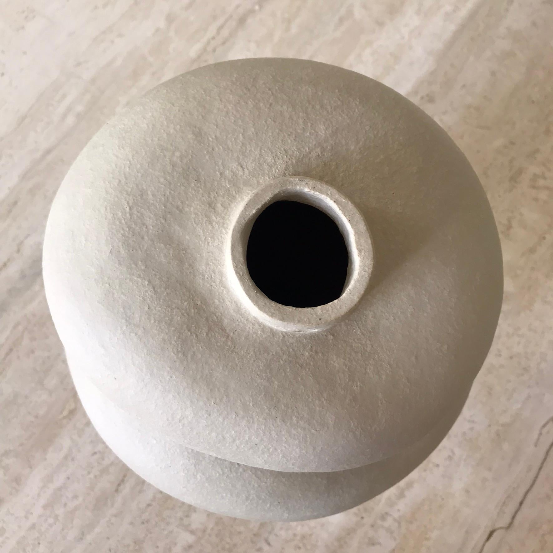 Modder Patience Ceramic Sculpture by Françoise Jeffrey For Sale 2