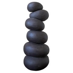 Modder Stacked Miracles Ceramic Sculpture by Françoise Jeffrey