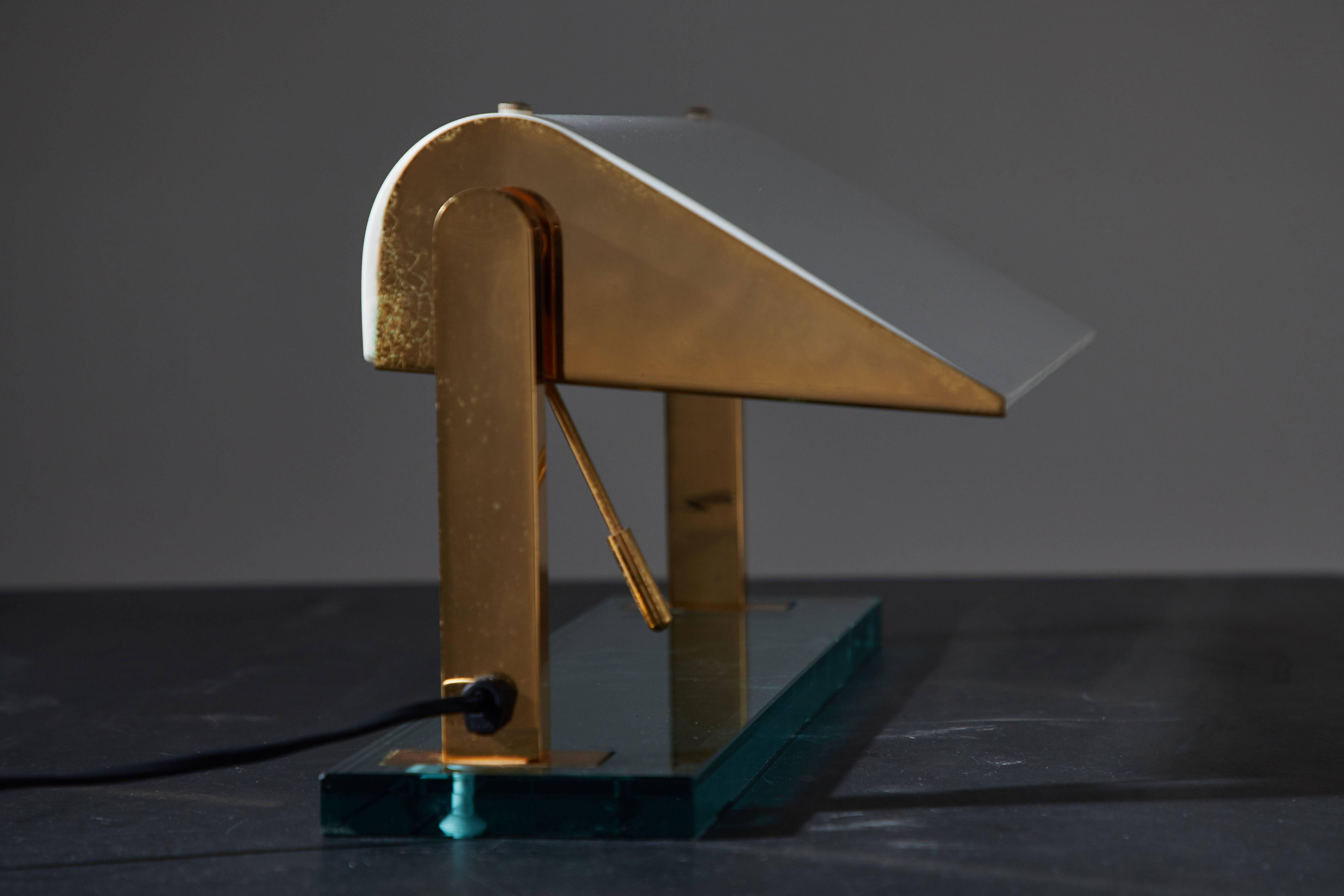 Late 20th Century Model 0836 Table Lamp by Pietro Chiesa for Fontana Arte