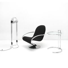 Fauteuil de salon pivotant modèle 1-2-3 de Verner Panton pour Fritz Hansen