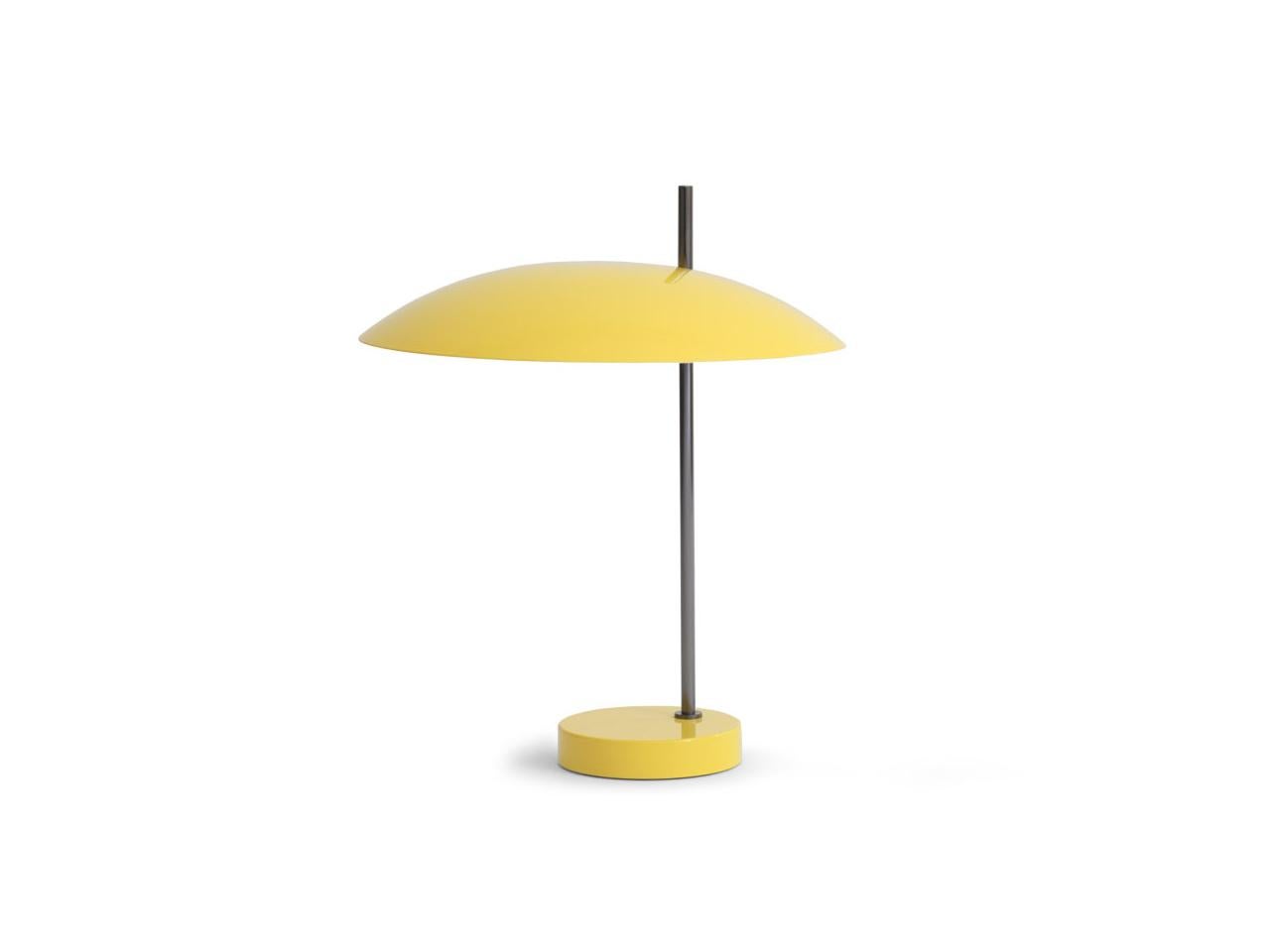 Modell '1013' Tisch-/Schreibtischlampe von Pierre Disderot „Schwarz/Rot/Weiß/Gelb“ im Angebot 1