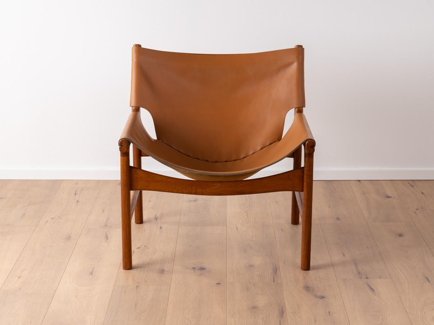 Mid-20th Century Model 103 Lounge Chair Designed by Illum Wikkelsø, Made in Denmark For Sale