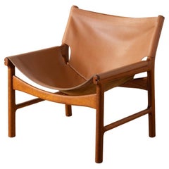 Model 103 Lounge Chair Designed by Illum Wikkelsø, Made in Denmark