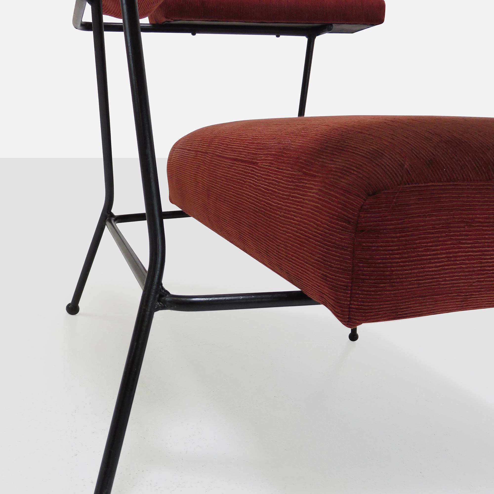 Fabric Model #104C Lounge Chair by Adrian Pearsall - two available