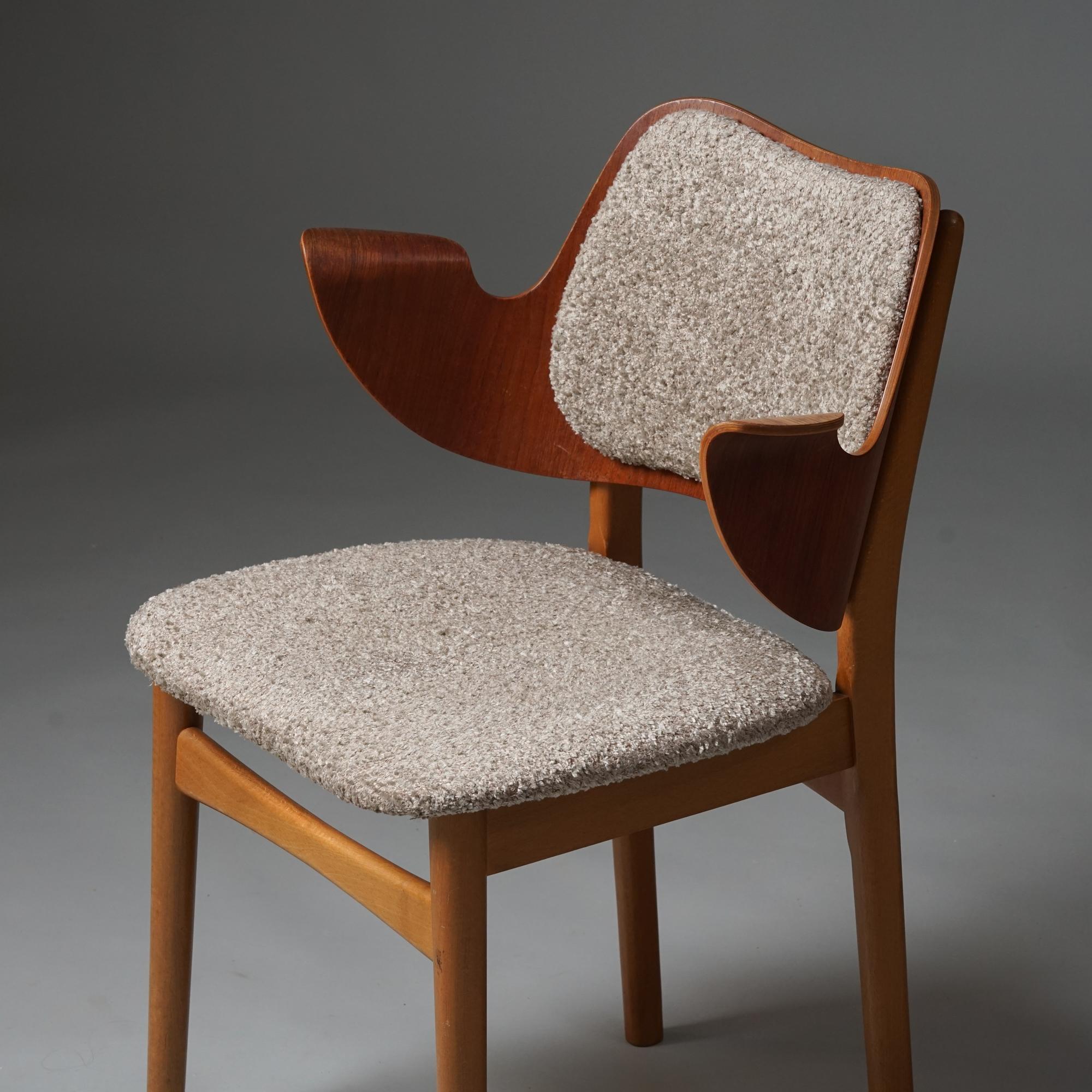 Scandinavian Modern Model 107 Armchair, Hans Olsen, Denmark, 1960s