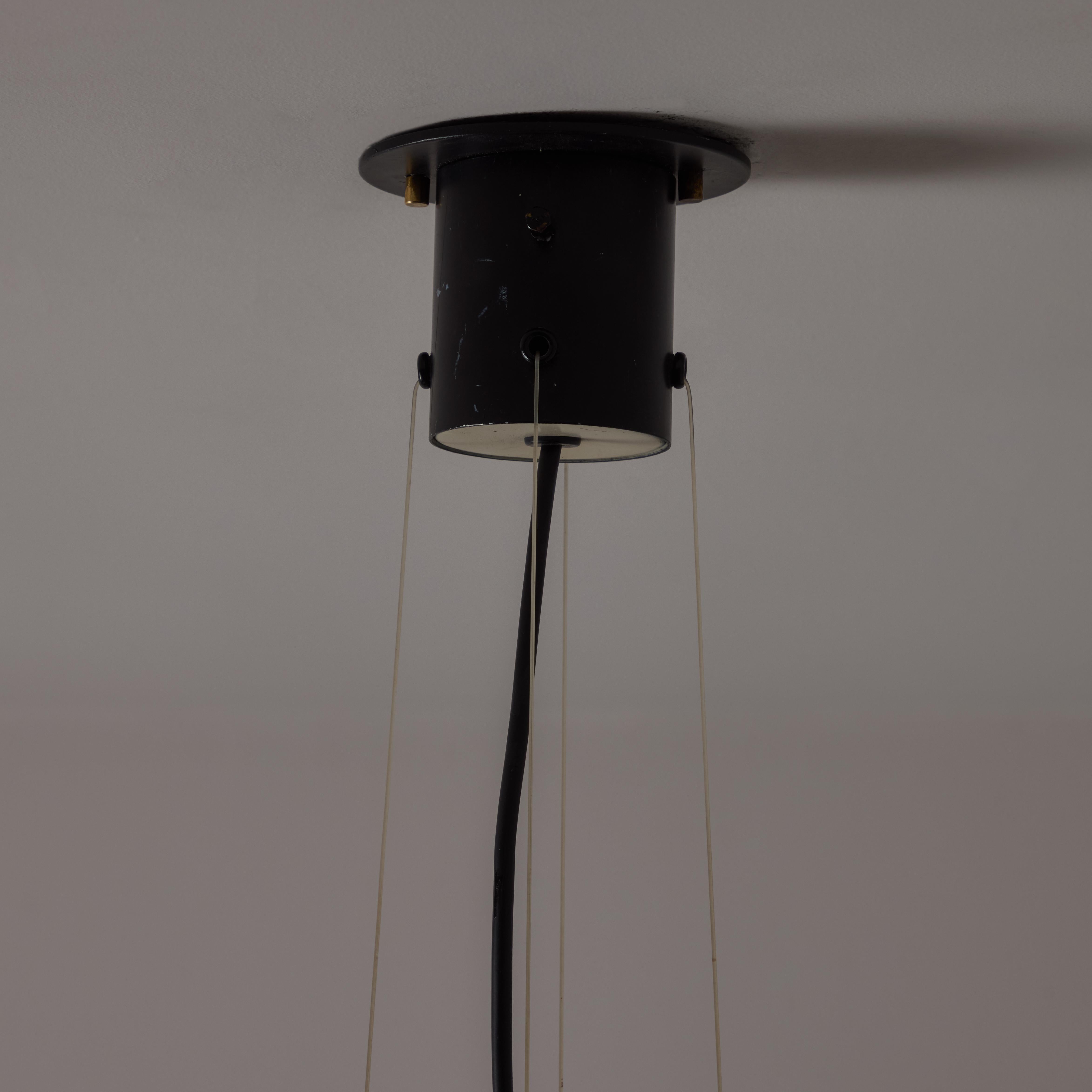Aluminum Model 1088 Ceiling Light by Bruno Gatta for Stilnovo