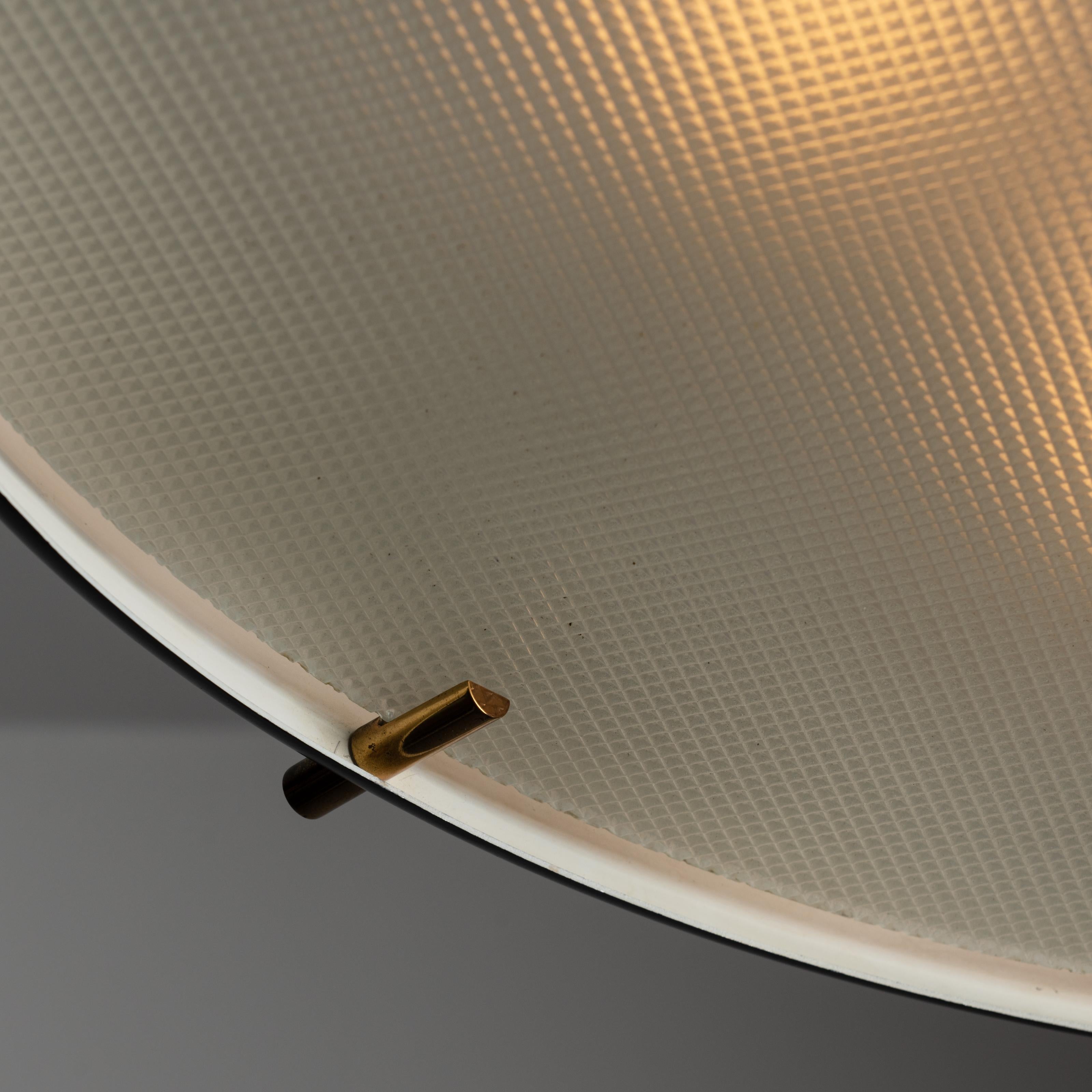 Model 1090 Ceiling Light by Bruno Gatta for Stilnovo In Good Condition In Los Angeles, CA
