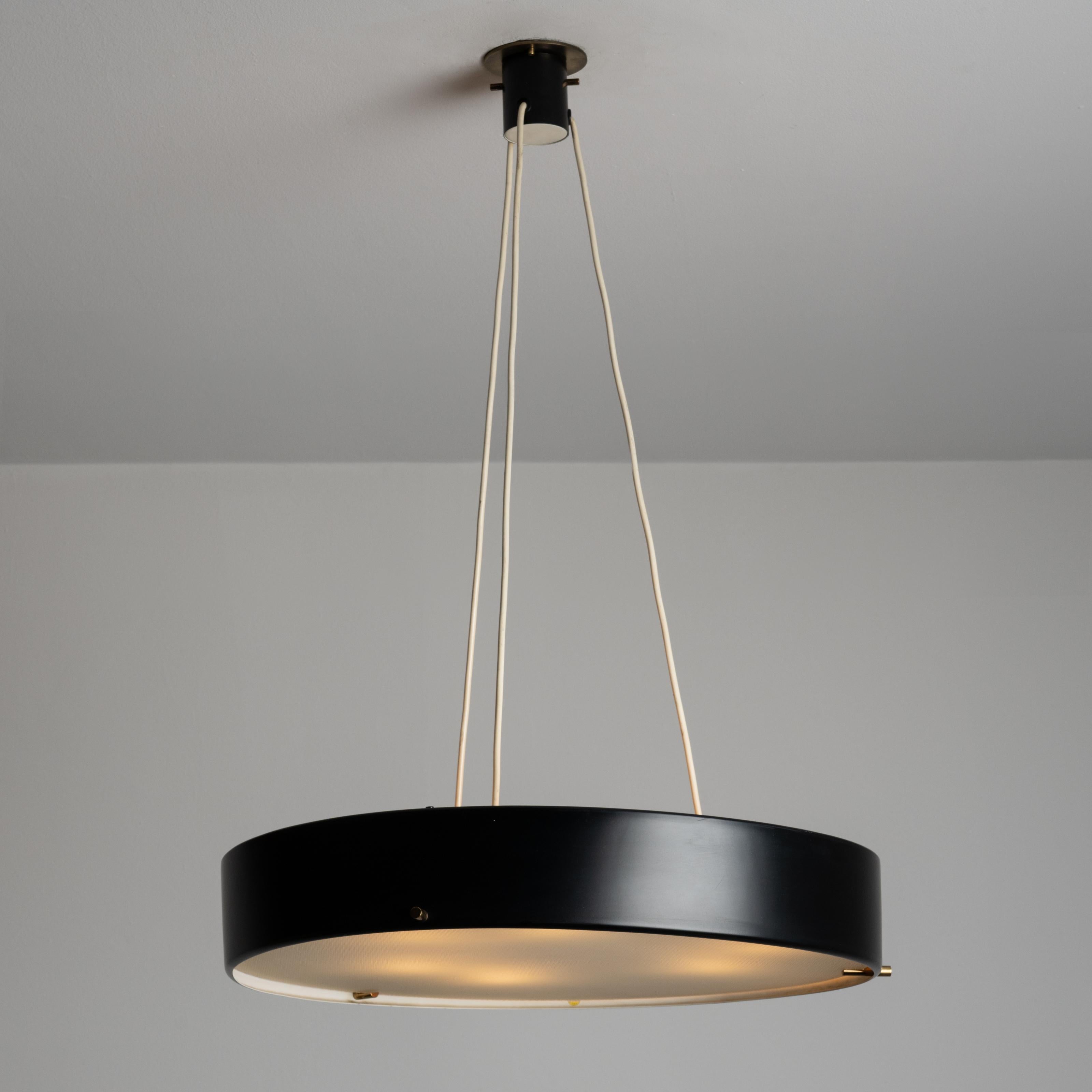 Aluminum Model 1090 Ceiling Light by Bruno Gatta for Stilnovo