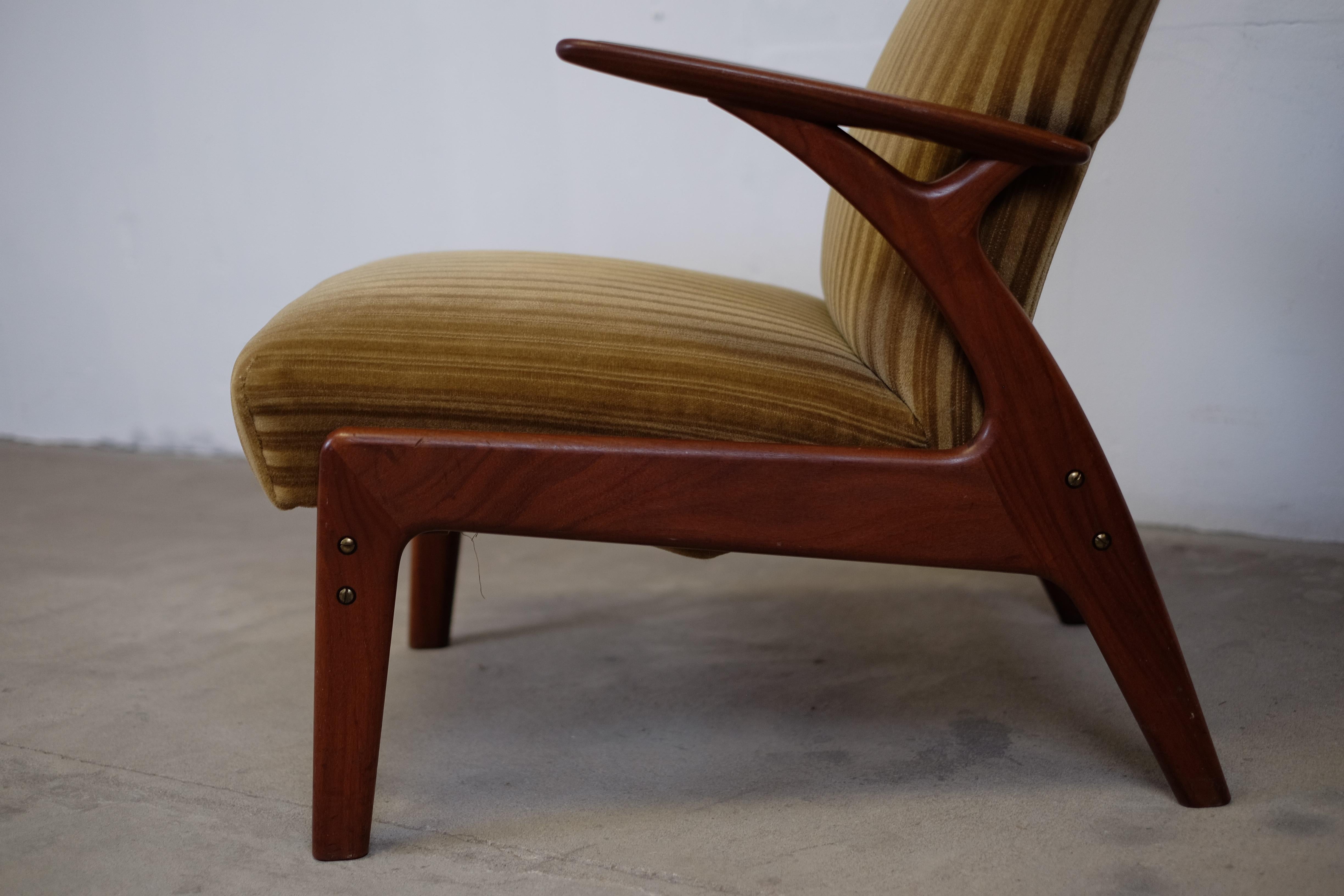'Model 11' Teak Lounge Chair by Christian Sørensen for Gorm Møbler, Midcentury 1