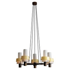 Model 1114/5 Chandelier by Stilnovo