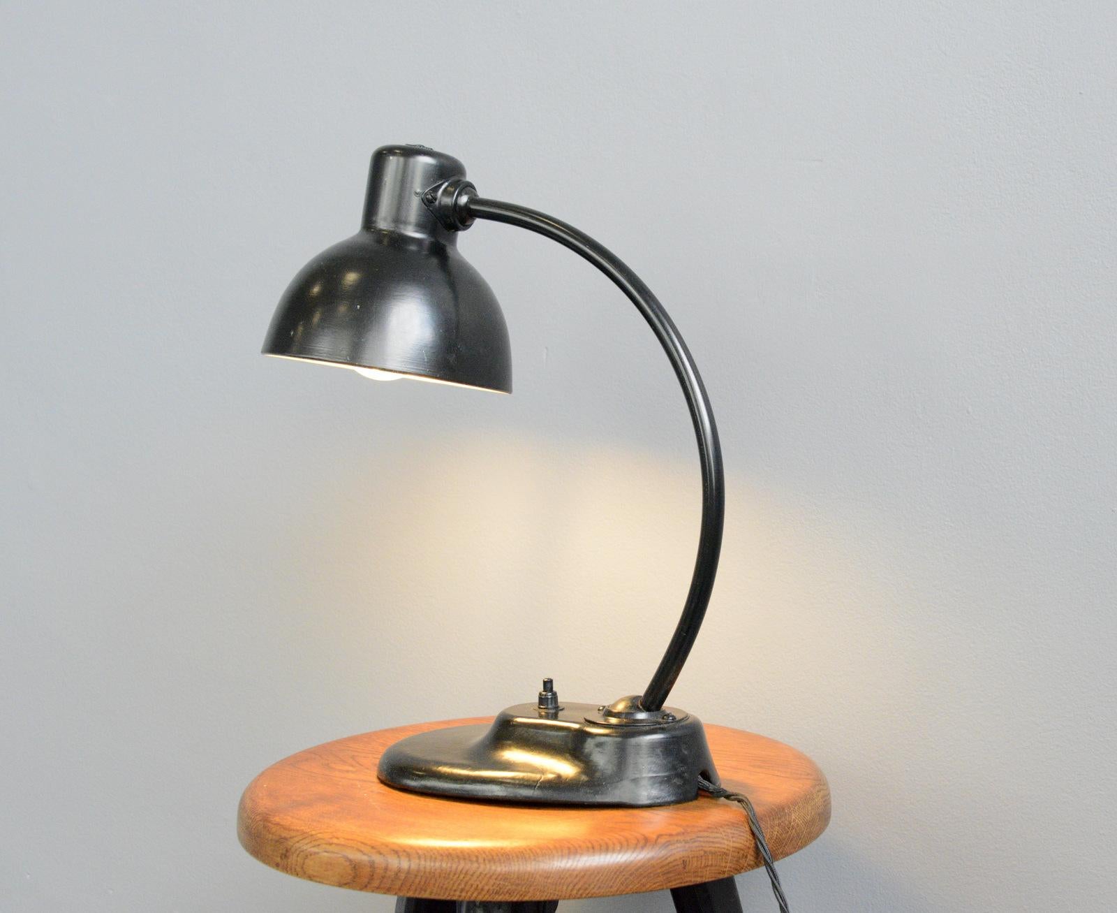 German Model 1115 Table Lamp by Kandem, circa 1930s