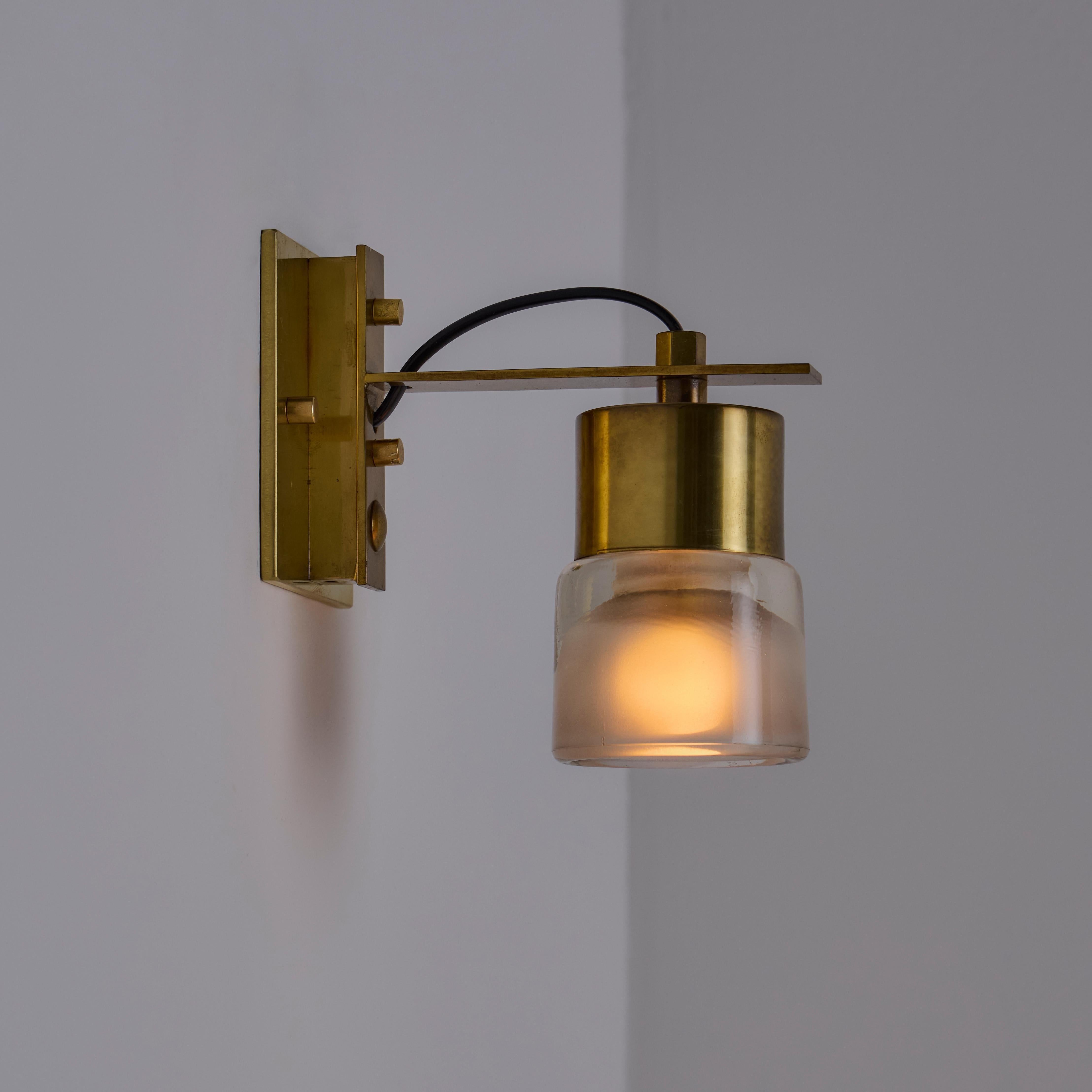 Ottone Applique Model 1118 di Carlo Albertovon Wunster per Oluce in vendita